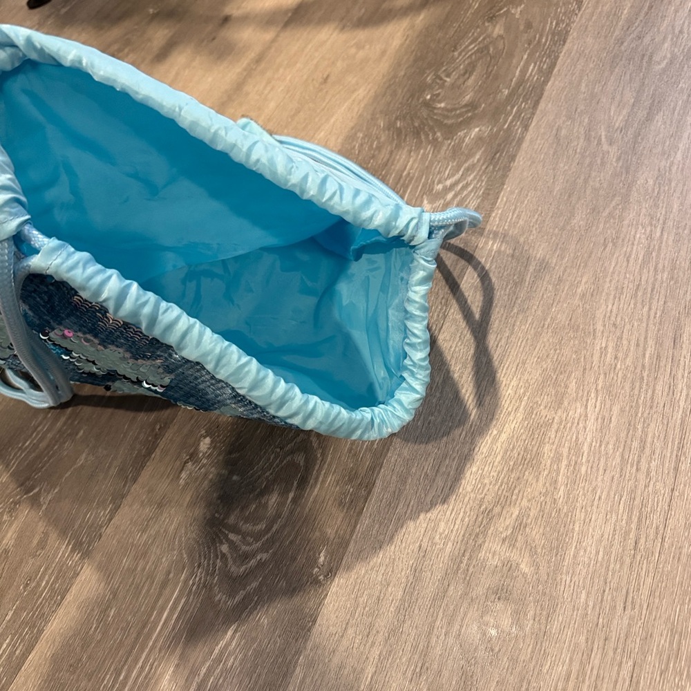 Sequin Drawstring Backpack - image 4